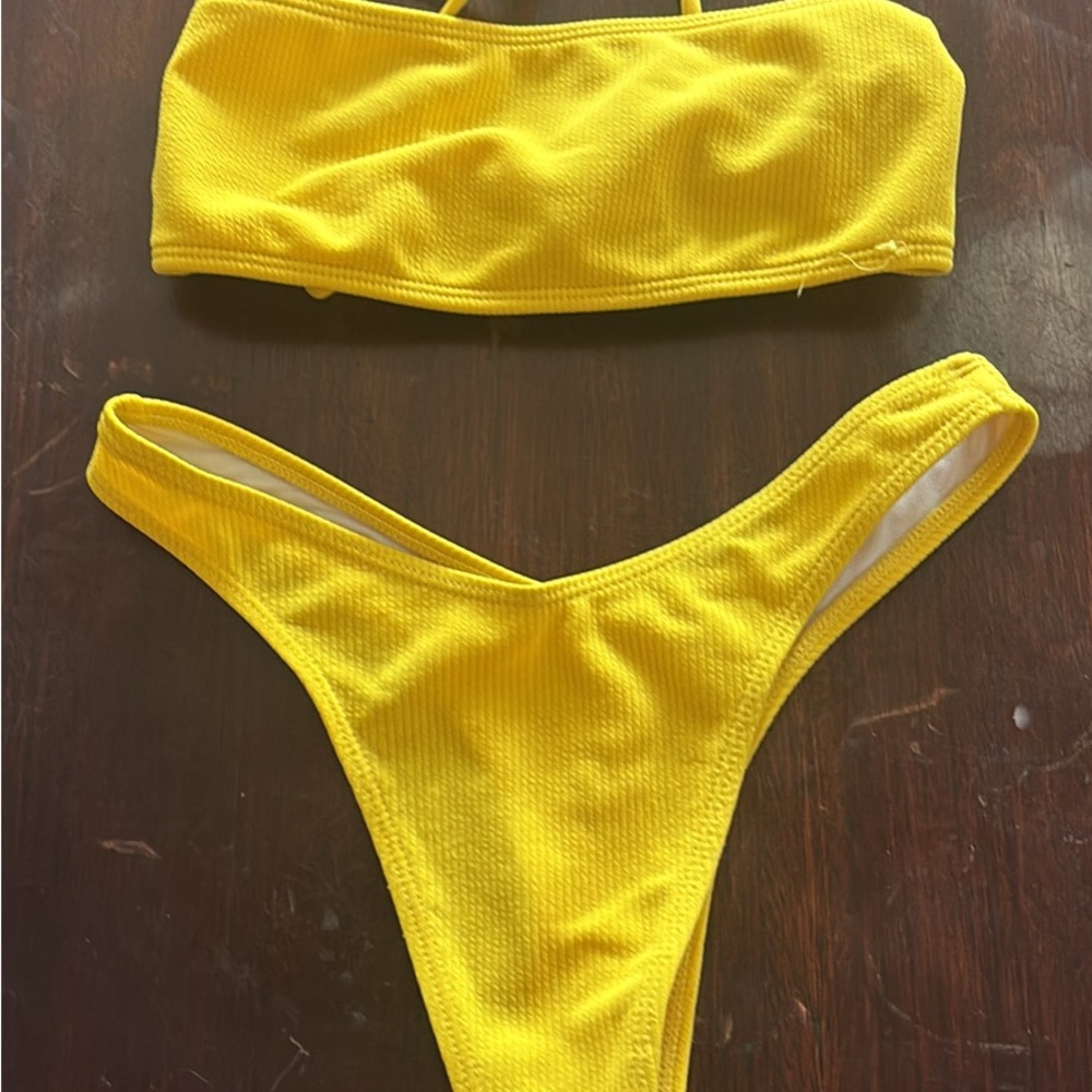 Yellow Bikini Set